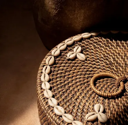 Coffrets et boîtes - Le Panier à Compartiments En Rotin - Marron Naturel - BAZAR BIZAR LIVING