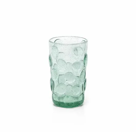 Verres - Le Verre Highball Frosted Dot - Aqua - BAZAR BIZAR LIVING