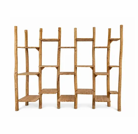Shelves - The Fabulook Rack Multiple Shelves - Natural - BAZAR BIZAR LIVING