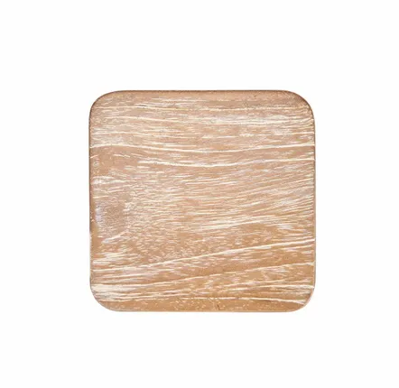 Sets de table - Le Dessous De Verre Material - Blanc Lavé Rustique Moyen - BAZAR BIZAR LIVING