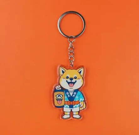 Gifts - Recycled acrylic “Mimi - Chôchin” keychain - YEAAAH! STUDIO