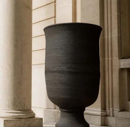 Flower pots - KRATOS I — Monumental Sculptural Ceramic Vessel - CERAMIC FACTORY