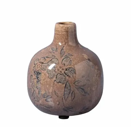 Vases - Petit vase céramique vieux rose Rosaire - CHEHOMA