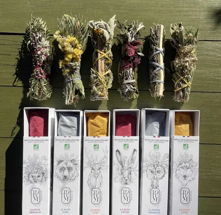 Diffuseurs de parfums - Collection des 6 petits Bâtons de fumigation - TOTEM NATURE