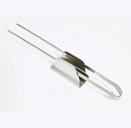 Ustensiles de cuisine - Support pour pinces Tomeru en acier inoxydable - EAtoCO / YOSHIKAWA - ABINGPLUS