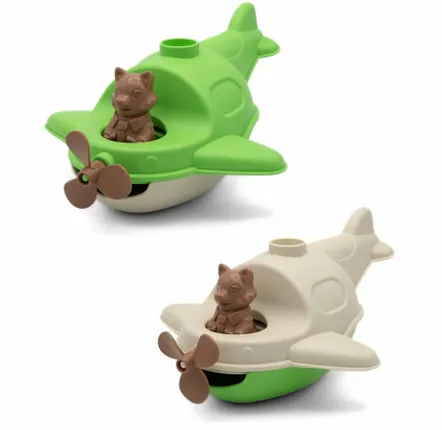 Jouets enfants - Hydravion bateau Moccha - Jouet de bain made in France et recyclé - SIMPLE. (BY LE JOUET SIMPLE)