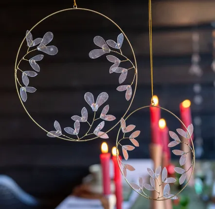 Christmas garlands and baubles - Mistletoe wreaths - KINTA