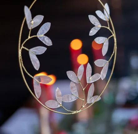 Christmas garlands and baubles - Mistletoe wreaths - KINTA