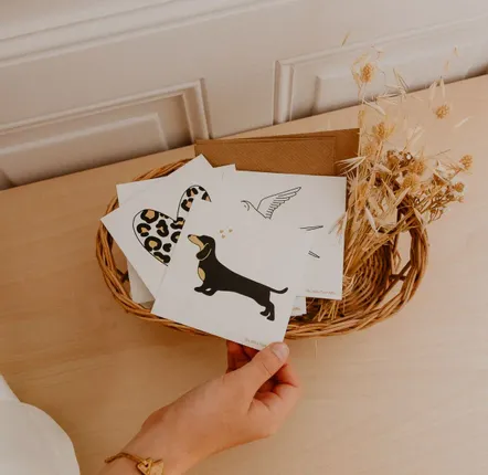 Papeterie - Papeterie: cartes, carnets, calendriers et décoration murale - LES PETITES HIRONDELLES