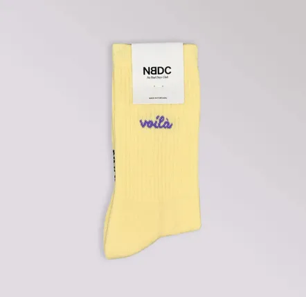 Chaussettes - Voilà chaussettes - NO BAD DAYS CLUB