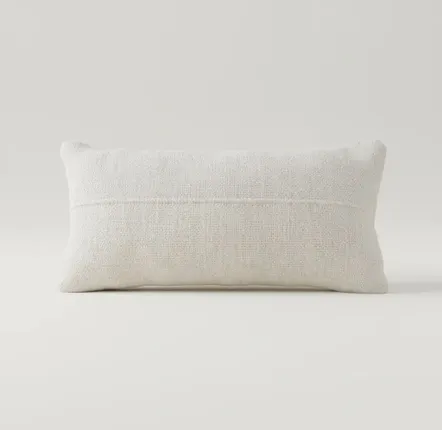 Fabric cushions - Ivory Cushion - Natural Jute - DESIGN TRIP