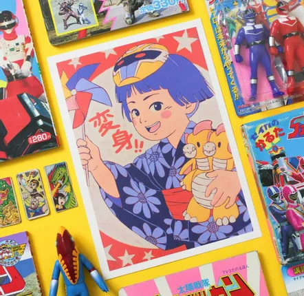 Affiches - Affiche "Henshin girl" - Format 30x40cm - YEAAAH! STUDIO