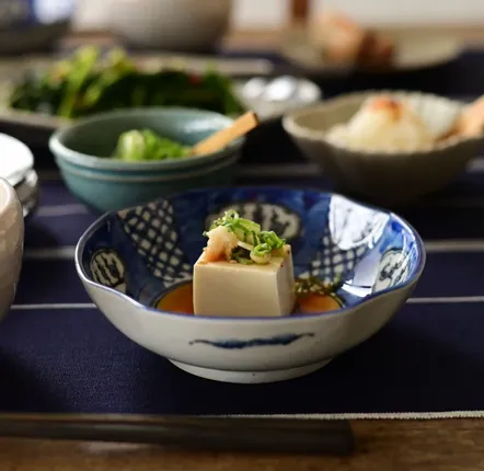Platter and bowls - Shochikubai bowl - MARUMITSU POTERIE