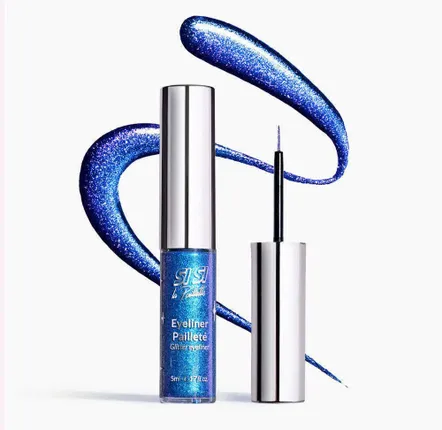 Cosmétiques - Eyeliner Pailleté Bleu Électrique - SISI LA PAILLETTE