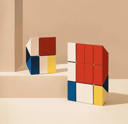 Jouets enfants - Blocs magnétiques "The Style" - TRIDO