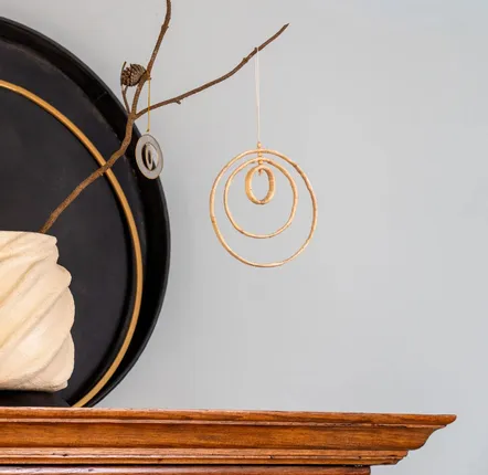 Other Christmas decorations - Trim circles corn husk - KINTA