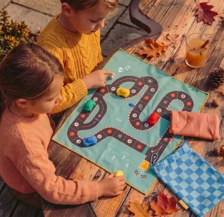 Jeux enfants - Pole Position – Jeu nomade 2 en 1 - QUUT TOYS
