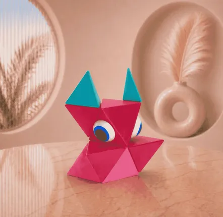 Jouets enfants - TRIDO Blocs Magnétiques "Flamingo" – 12 pièces - TRIDO