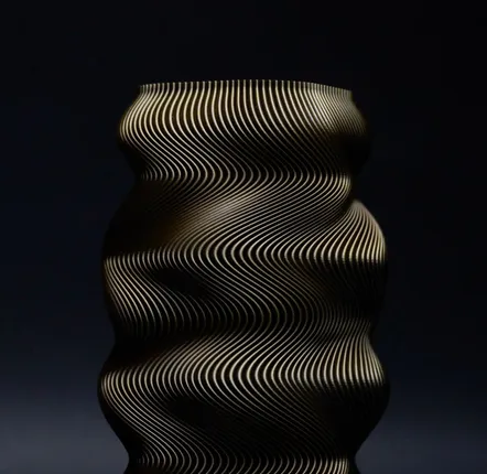 Vases - Moiré Vase - Tamarind - SHEYN