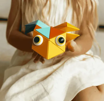 Jouets enfants - TRIDO Blocs Magnétiques "Honey" – 12 pièces - TRIDO