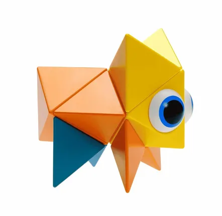Jouets enfants - TRIDO Blocs Magnétiques "Honey" – 12 pièces - TRIDO