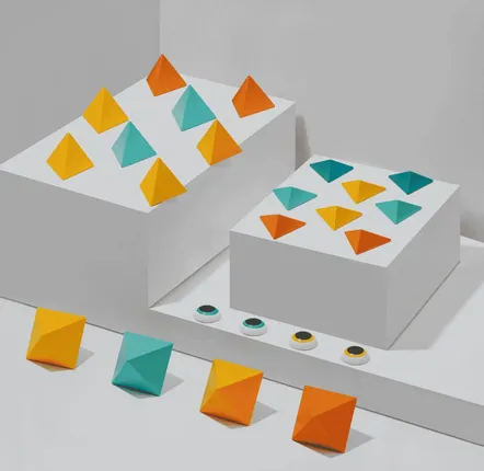 Jouets enfants - TRIDO Blocs Magnétiques "Honey" – 24 pièces - TRIDO