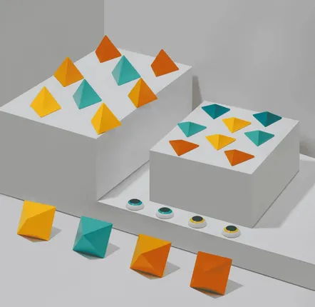 Jouets enfants - TRIDO Blocs Magnétiques "Honey" – 36 pièces - TRIDO