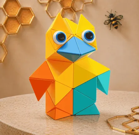 Jouets enfants - TRIDO Blocs Magnétiques "Honey" – 36 pièces - TRIDO