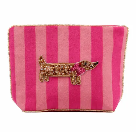 Sacs et cabas - Pochette en velours Sausage Dog - MY DORIS