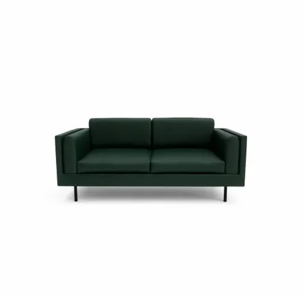 Sofas for hospitalities & contracts - 2-Seater Sofa CHELSEA - Green - CITY SOFA