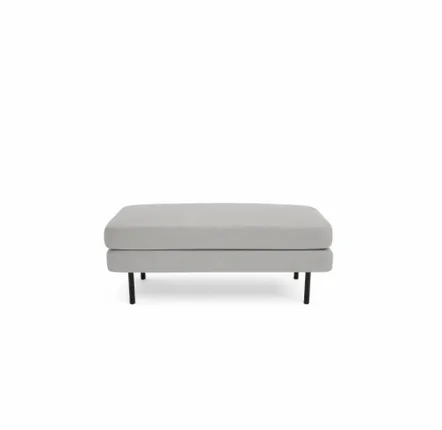 Banquettes pour collectivités - Banc CHELSEA - Argent - CITY SOFA