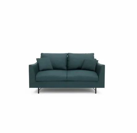 Sofas for hospitalities & contracts - 2-Seater Sofa ALFAMA - Deep Blue - CITY SOFA