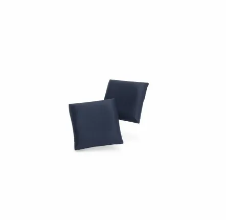 Canapés pour collectivités - Coussins GRACIA 45 x 45 cm - Lot de 2 - Bleu foncé - CITY SOFA