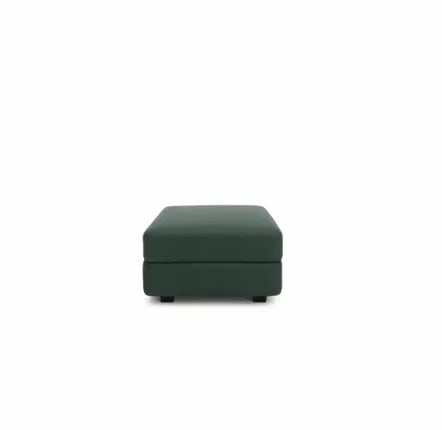 Canapés pour collectivités - Canapé modulable GRACIA - Module pouf - Vert - CITY SOFA