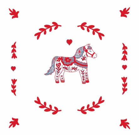 Serviettes - PONEY - FRANÇOISE PAVIOT