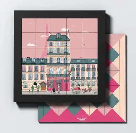 Objets de décoration - UNITED SQUARE POSTER BIRDIE-LA PÂTISSERIE DE PARIS - UNITED SQUARE POSTER