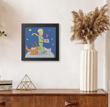 Objets de décoration - UNITED SQUARE POSTER LE PETIT PRINCE N1-LA ROSE - UNITED SQUARE POSTER