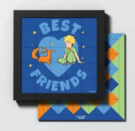 Objets de décoration - UNITED SQUARE POSTER LE PETIT PRINCE N3-BEST FRIENDS - UNITED SQUARE POSTER