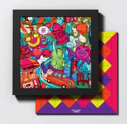 Objets de décoration - UNITED SQUARE POSTER CRAZY NEW YORK - UNITED SQUARE POSTER