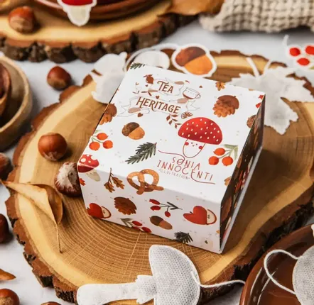 Café et thé - Sonia Innocenti x Tea Heritage - Coffret d'Automne - 10 sachets de thé - TEA HERITAGE