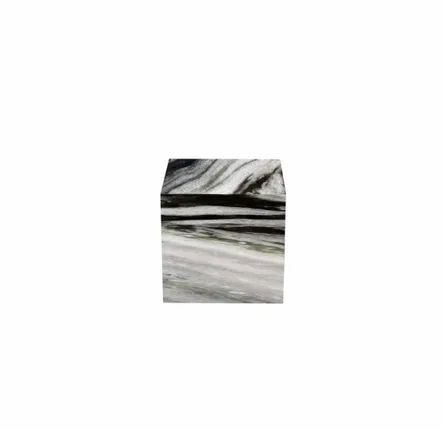 Autres tables  - Table d'appoint - 45X45X43cm - Gema - Marbre Panda - STONE VALLEY