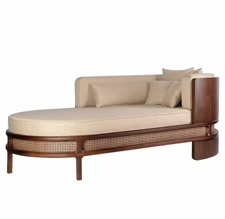 Lounge chairs - Brooks Chaise Longue Handmade by Wood Tailors Club - WOOD TAILORS CLUB