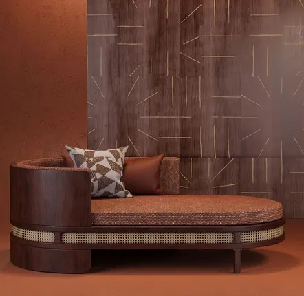 Lounge chairs - Brooks Chaise Longue Handmade by Wood Tailors Club - WOOD TAILORS CLUB