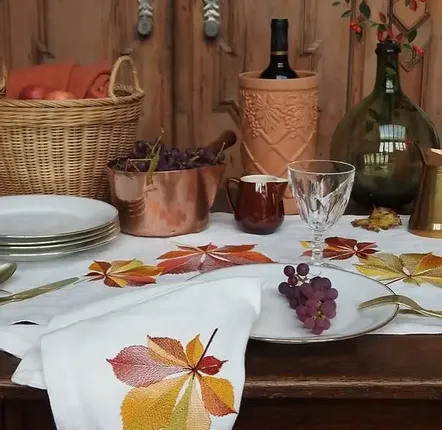 Table linen - CHESTNUT - napkin - ARTIPARIS