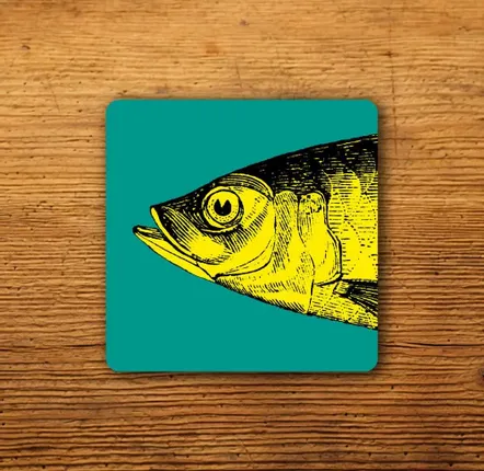 Dessous de plat - Sous-verre à sardines - ZOOH