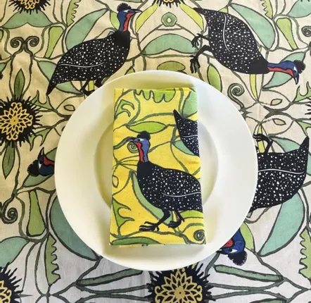 Serviettes - Serviette de table en forme de pintade - ZOOH