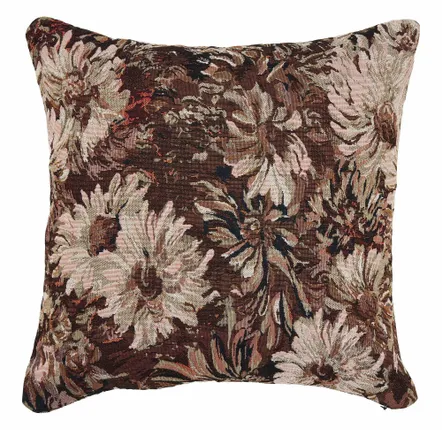 Coussins - Nadi Cushion, marron/beige, 45x45 cm - HOUSE NORDIC