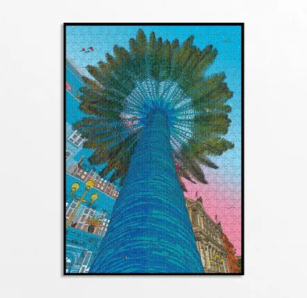 Wall panels - 1000 piece puzzle - Nice is nice - PIECE & LOVE