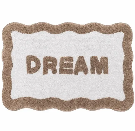 Design carpets - Dream Wavy beige cotton rug - OPJET PARIS
