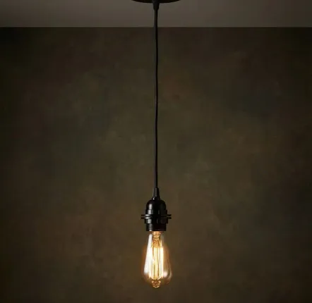 Ceiling lights - Fitting Lamps Ceiling - Black - 1 Fitting - BAZAR BIZAR LIVING